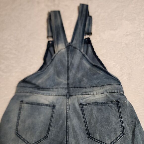 Unbranded Womens Chambray Overalls Size 2L - Picture 11 of 13